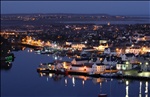 Stornoway Harbour at Dusk